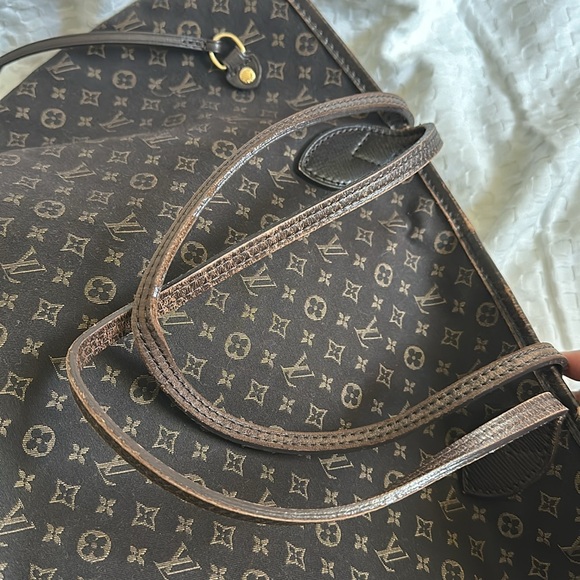 Louis Vuitton Monogram Mini Lin Idylle Neverfull MM - Picture 6 of 11